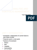 Security Analysis and Portfolio Management: by Sarita Devi