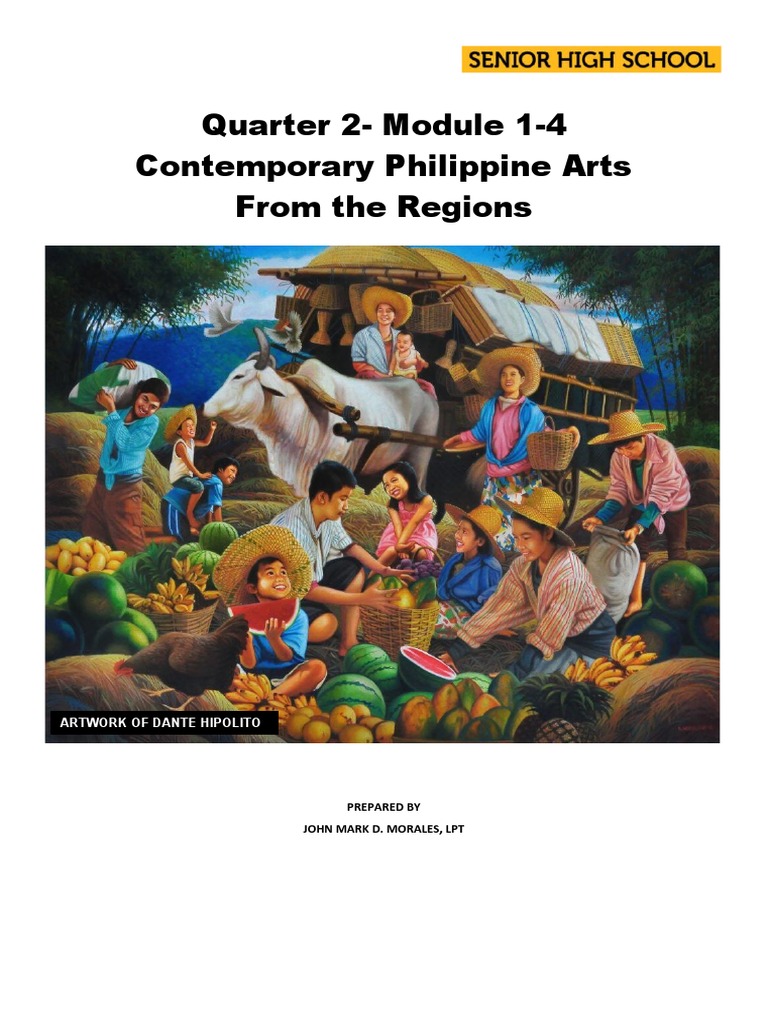 Quarter 2-Module 1-4 Contemporary Philippine Arts From The Regions ...