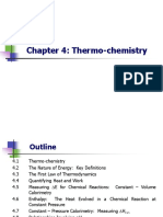 Chapter 4: Thermo-Chemistry: Thermochemistry