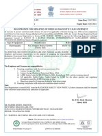 Registration for Operation of Medical X-Ray Equipment