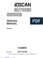 Canoscan Fb330 Series Service Manual