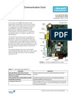 Sc-Equipment Communication Card: Product Bulletin