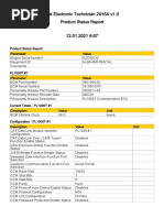 Cat Electronic Technician 2015A v1.0 Product Status Report