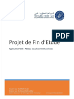 PDF Rapport de Pfe Application Web Resau Social - Compress