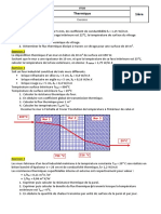 Exercices Transfert Thermique 1 - 5