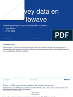 Survey Data en Ibwave