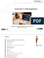Download Strong Authentication in Web Application  ConFooca 2011 by Sylvain MARET SN50453735 doc pdf