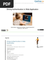 Download Strong Authentication in Web Application  ConFooca 2011 by Sylvain MARET SN50453735 doc pdf