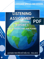 Listening - Report 1