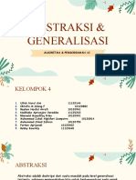 Kel 4 Abstraksi & Generalisasi