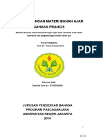 Pengembangan Materi Bahan Ajar Bahasa Prancis