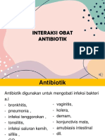 Interaksi Obat Antibiotik