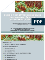 Modelo Territorial e SIG - Final