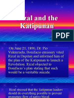 Rizal and The Katipunan