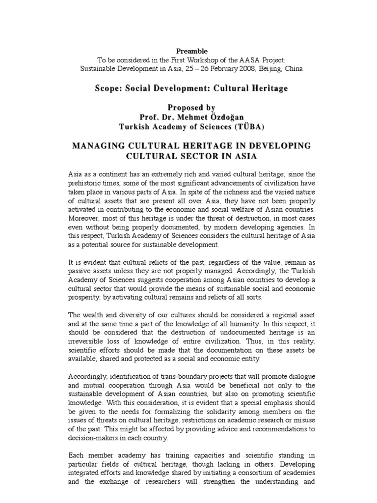 Managing Cultural Heritage in Asia | PDF | Neolithic | Emergence