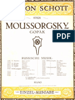 Gopak Mussorgsky