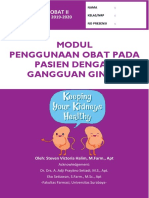 MODUL Penggunaan Obat Pada Gangguan Ginjal - Gasal 2019-2020