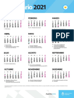 Calendario Feriados 2021 Argentinagob Mininterior