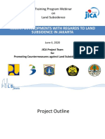 Recent Developments With Regards To Land Subsidence in Jakarta