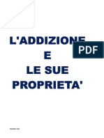 L'ADDIZIONE E LE SUE PROPRIETA'.pdf Da Stampare