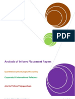Analysis of INFOSYS Placement Papers