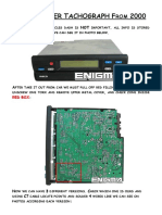 Mercedes Sprinter Tachograph From 2000