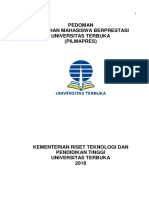 Pedoman Pemilihan Mahasiswa Berprestasi 2018 Format A5 - 3 Oktober 2018