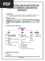 Cosmetic Product Information File Guide | PDF