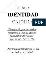 Nuestra Identidad Católica Libro