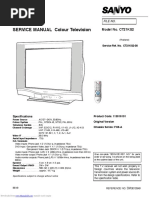 SERVICE MANUAL Colour Television: Model No. CT21KS2