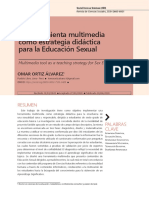 Herramienta Multimedia Educación Sexual
