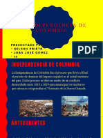 La Independencia de Colombia