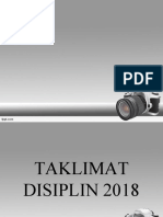 Taklimat Disiplin 2018