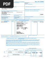 Höegh Autoliners AS: Bill of Lading