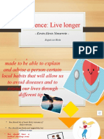 Evidence-Live Longer-Kevin Navarrete
