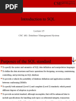 CSC 401: Database Management System