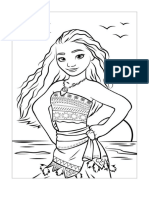 Coloring for Kids Moana 94981