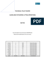 Technical Policy Board Guidelines For Marine Lifting Operations