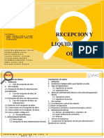 Recepción de obra: procedimientos y actas