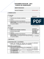 Calendario Escolar 2021 Aprovado Congregacao