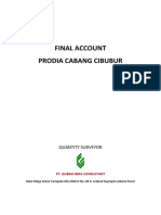 Cover Final Account