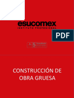 Clase 1 Construccion de Obra Gruesa Esucomex