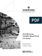EV2100 Series Variable Speed Drive: User Manual