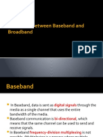 Difference Between Baseband and Broadband