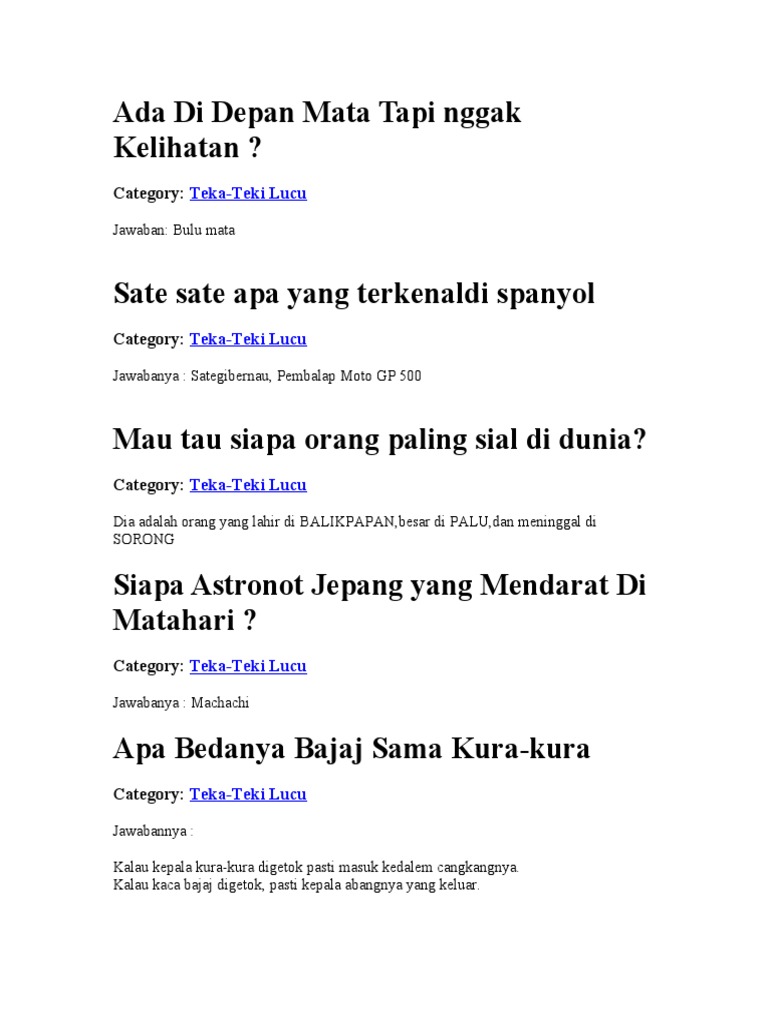 Ada Di Depan Mata Tapi Nggak Kelihatan