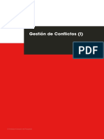 Gestión de Conflictos (I)