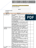 Lista de Cotejo para Identificar Barreras