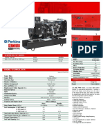 TM PZ88 3 Phase/1500RPM PM 80 KVA Generating Set Specifications