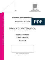 Invalsi Matematica 2017-2018 Primaria Seconda
