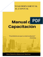 Manual de Capacitación Sinia